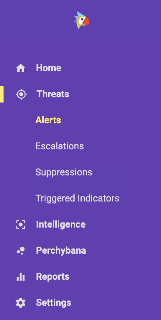 Alert Menu